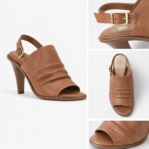 Vince Camuto Women's Filipana Sandals Golden Walnut Casual heels Size 10M.